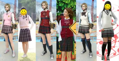 School uniform 1 Daejin 2 Kaywon 3 Segeuru