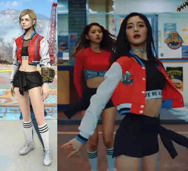 Costume PRISTIN Kyulkyung  WEE WOO MV 