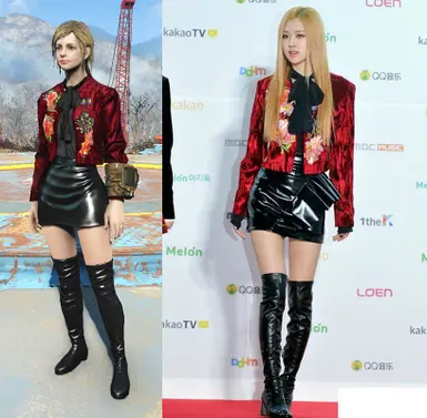 Costume BLACKPINK Rose  2016 Melon Music Awards