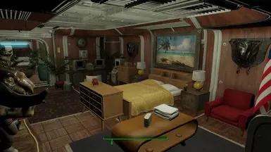 Commander Officer bedroom