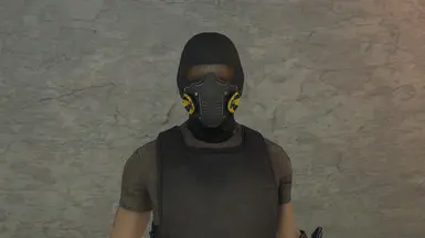 1 Balaclava with Gasmask