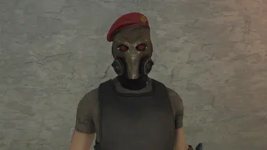 4 Merc GasMask with Cap