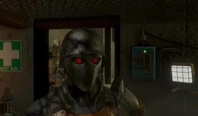 9 Merc Mask with NCR Helmet