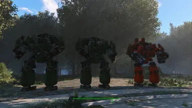 Sanctuary Defense Force mechs