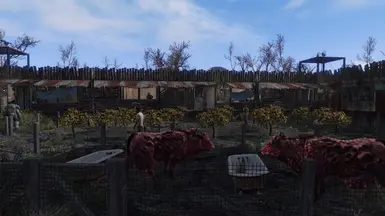 Crops, Livestock, Repaired and new wired fencing, and Market Exterior