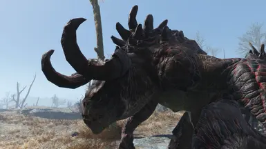 Detailed deathclaws v2 - Alpha Deathclaw