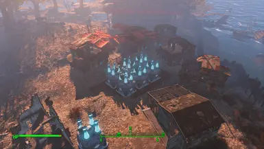Generator block surrounded by low income housing slum and market V0.1