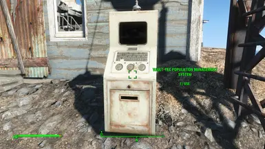 Console for easy settler management at ruined house V0.2