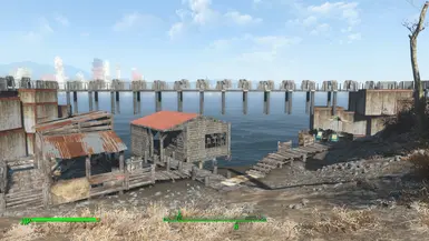 I'll live this empty and might even remove the walkway, because boathouse V0.2