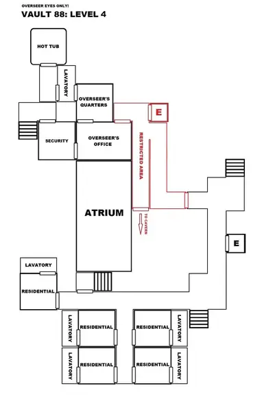 Vault Schematic 1.2 - Level 4