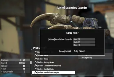 Deathclaw Gauntlet