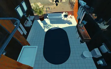 full feature blueprint - bathroom overview