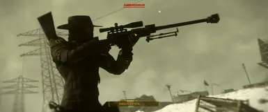 Mojave Manhunter + F4NV Anti-Materiel Rifle