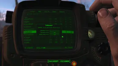 Pip-Boy: Edit Actor Value