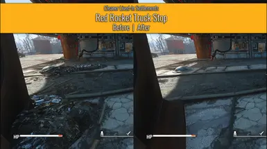 Red Rocket Truck Stop - Before / After