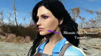 Yennefer variant mole placement