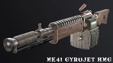 Mk 41 Gyrojet Heavy Machine Gun