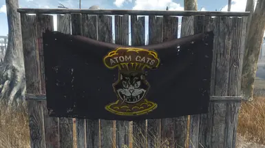 Atom Cats Flag