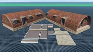 Quonset Hut Farm Set