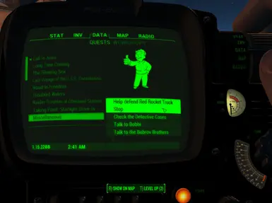 How the -Help Defend xxx- quests look like in Pipboy