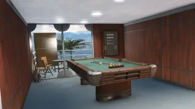 Second Floor's Pool Table