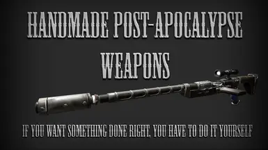 Post-apocalyptic homemade weapons