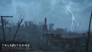 Fork lightning over Red Rocket