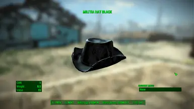 Militia Hat Black