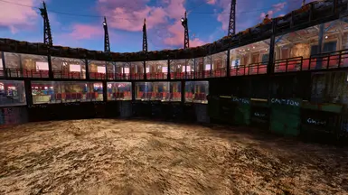 Arena Cages, Medium (Super Mutant, Raider, Ghoul)