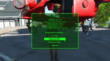 New in 2.5: Updated Pilot Command Menu