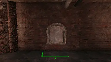 Secret door to Pam's area. Use candle to the left to activate