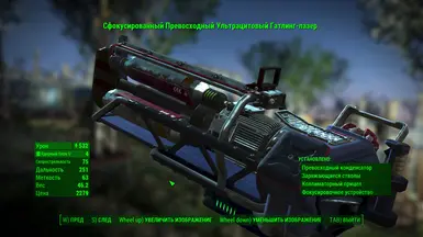 Example of translate in pip-boy menu the firearms mods 3