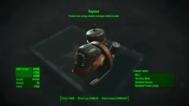 Unique Submersible Power Armor