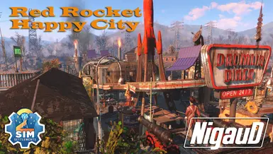 Red Rocket Happy City (Sim Settlements 2 City Plan Contest 2021-03)