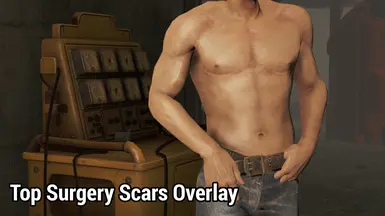 Top Surgery Scars Overlay