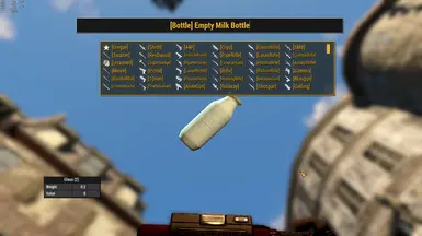 Empty Milk Bottle (tag [Bottle] is changed by sorting mod)