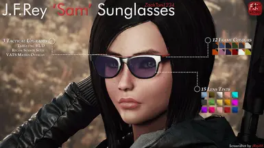 J.F.Rey Sam Sunglasses - Death Stranding Inspired Eyewear