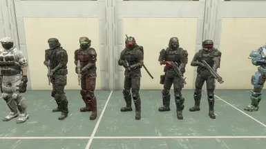 ODST outfits.