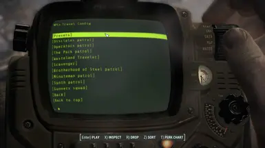 8) Select the Nuka-World Preset like in the previous steps and set it to 0 too