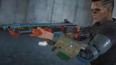 Combat Shotgun/Rifle - Blood Eagle Paint