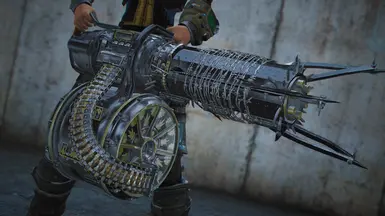 Minigun - Gilded Paint 1