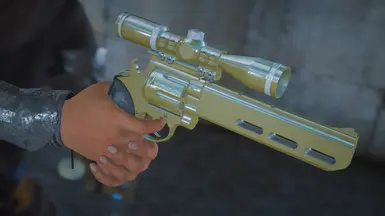 .44 Magnum - Gold Paint