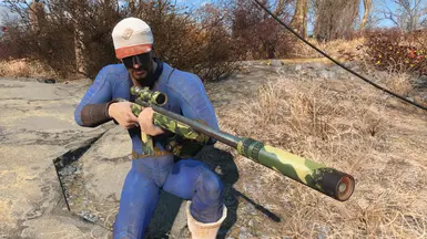 Hunting Rifle - Camouflage Paint