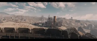 You can see the lighthouse from Atomic World