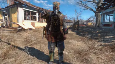 Multiple armor and clothing pieces can be worn simultaneously.