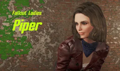 Fallout Ladies - Piper (HiPoly) Replacer and Face Preset by LamaKreis