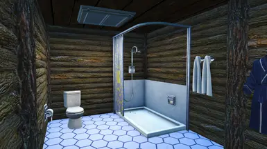 Settler home bathroom