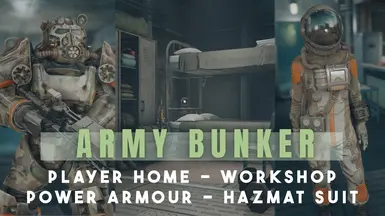 Army Bunker player home and settlement