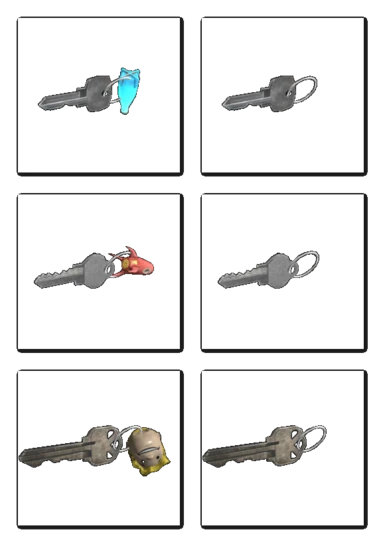 [v007] Alternative Key meshes have been added which remove the key fob.