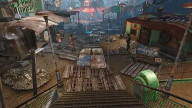 Diamond City with AIO No Puddles